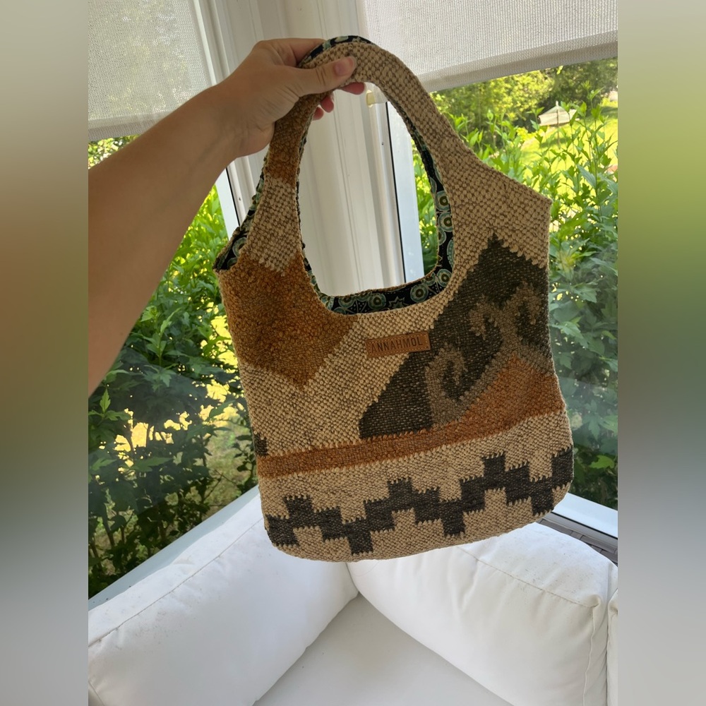 Jute Woven Shoulder Bag - Picture 7 of 7